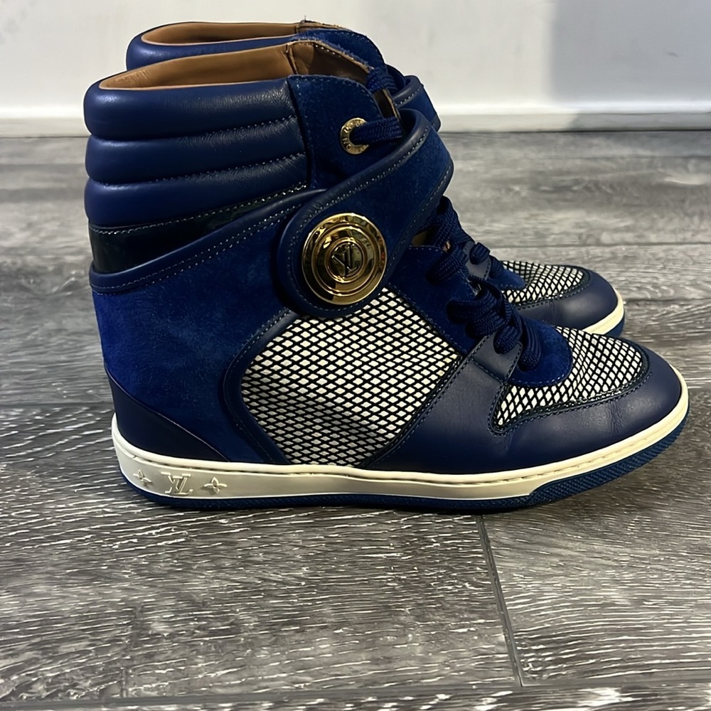 Brand new Louis Vuitton Wedge sneakers 36 1/2 - Picture 2 of 5